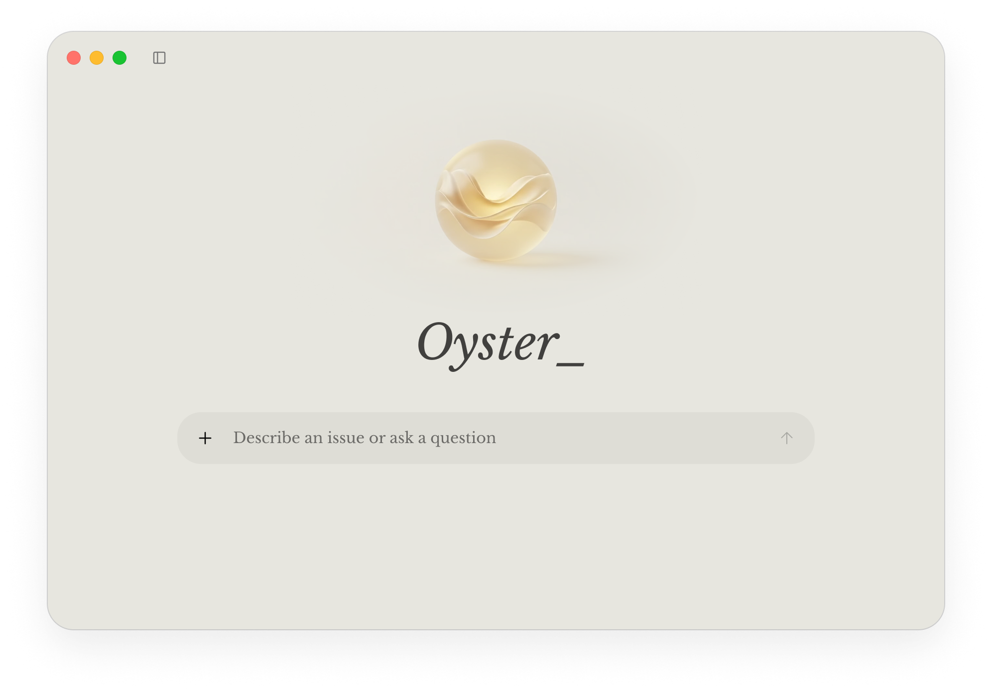 Oyster_ conversational IT assistant interface